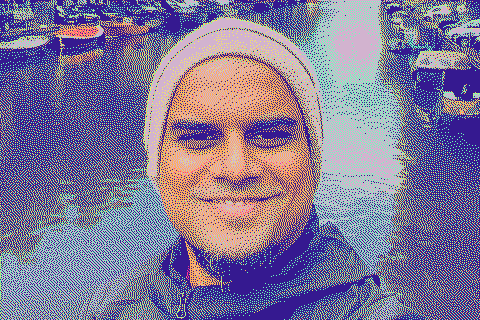 Naren Katakam — dithered photograph