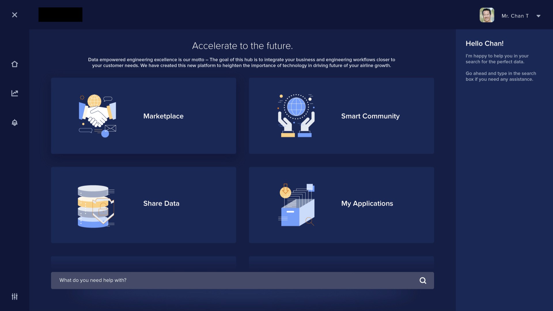 AI-assisted chatbot interface